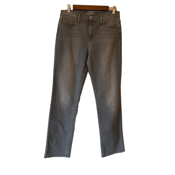 JOE'S Women's 29 Flawless Lara Mid Rise Gray Straight Y2K Jeans Streetwear Urban - Picture 1 of 15